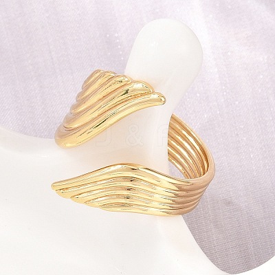 304 Stainless Steel Cuff Open Rings SA-H001-17G-1