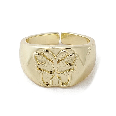 Brass Adjustable Rings RJEW-K257-70G-1