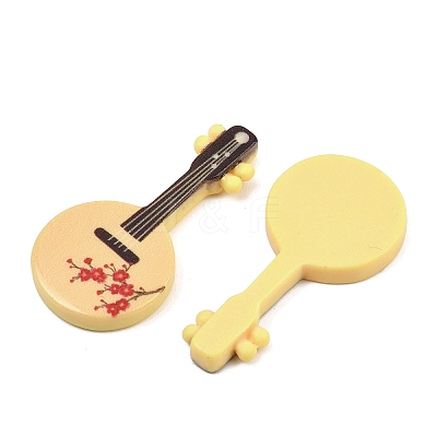 Musical Instrument Theme Resin Pipa Miniature Ornaments RE-CBA17C4-20D-1