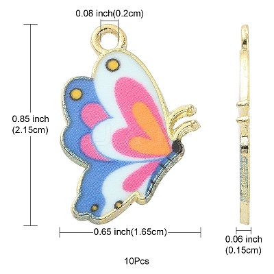 Printed Alloy Pendants FIND-YW0001-70H-1