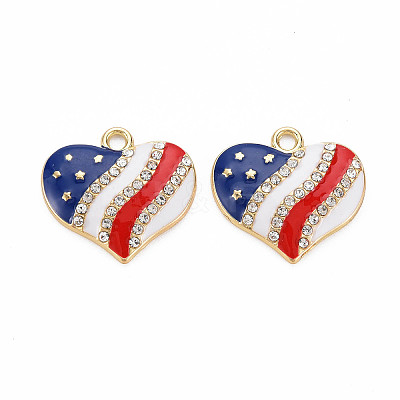 Rack Plating Alloy Enamel Pendants LS-X-PALLOY-N172-042-1