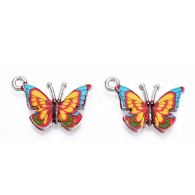 Printed Alloy Pendants X-PALLOY-R111-14F-1