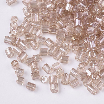 8/0 Two Cut Glass Seed Beads SEED-S033-15A-08-1