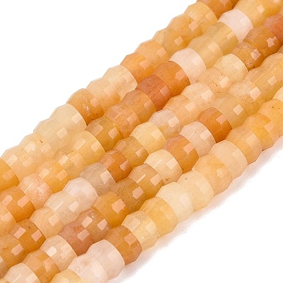 Natural Topaz Jade Beads Strands G-Q606-46A-13-1