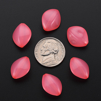 Imitation Jelly Acrylic Beads MACR-S373-93-E09-1