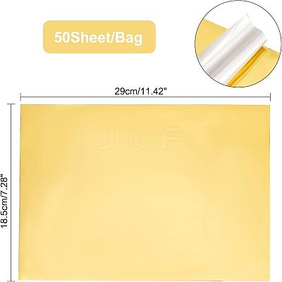 A4 Hot Foil Stamping Paper DIY-WH0193-03A-1