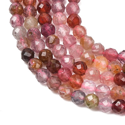 Natural Multicolor Spinel Beads Strands GG-CBAA8F4-B08-3mm-1