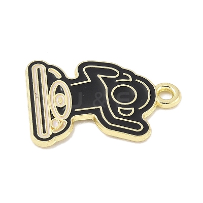 Alloy Enamel Pandants FIND-M083-04E-G-1