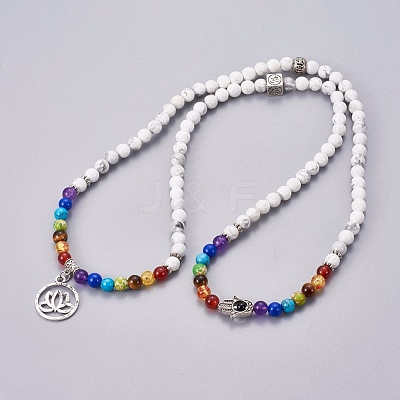 Natural Labradorite Wrap Bracelets BJEW-I273-B08-1