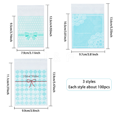 Rectangle OPP Cellophane Bags OPC-CA0001-003-1