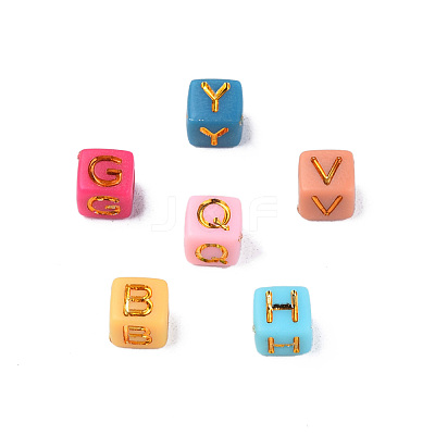 Plating Acrylic Beads MACR-N012-23-1