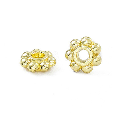 Rack Plating Alloy Spacer Beads PALLOY-I216-47LG-02-1