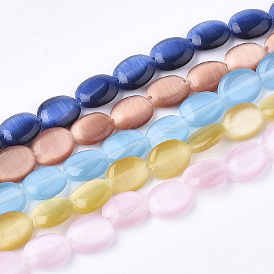 Cat Eye Beads Strands GLAA-S184-06B-1