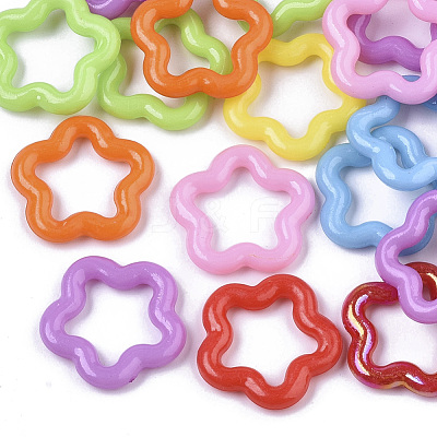 Opaque AS Plastic Linking Rings MACR-T039-017-1