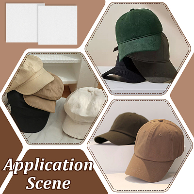 Cap Brim Plastic Board DIY-WH0591-246A-02-1
