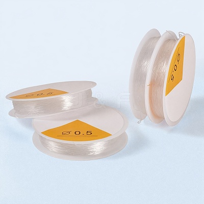 4 Rolls Round Crystal Elastic Stretch Thread EW-TA0001-10A-1