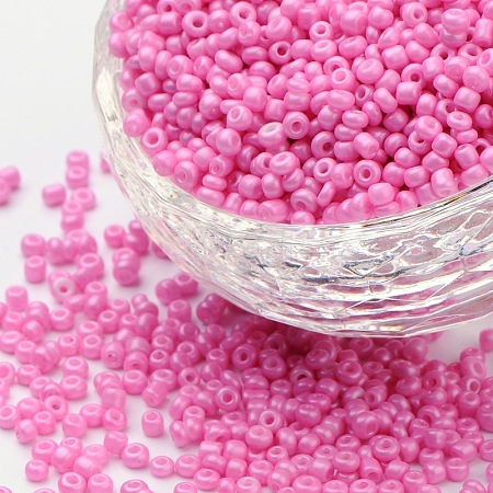 Baking Paint Glass Seed Beads SEED-US0003-4mm-K2-1