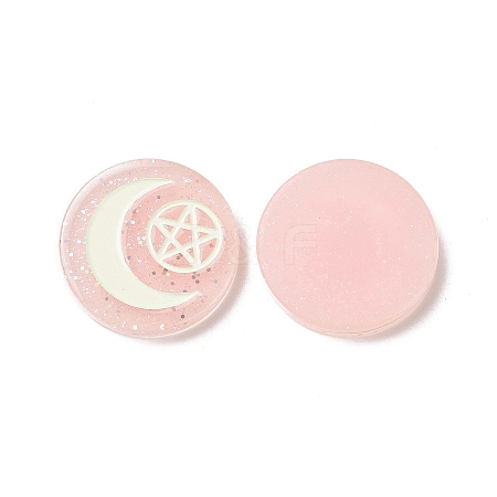 Resin Cabochons LS-RESI-G055-02F-1
