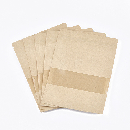 Resealable Kraft Paper Bags OPP-S004-01A-1