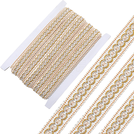 12M Braided Polyester Ribbons SRIB-WH20007-01C-1