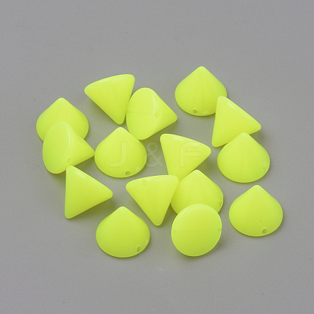 Opaque Acrylic Rivet Beads SACR-R902-18A-1