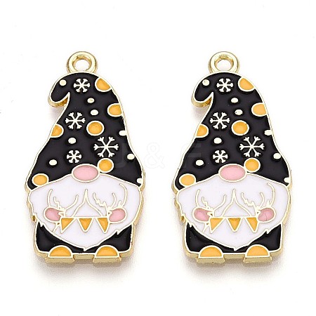 Alloy Enamel Pendants ENAM-T022-01H-1