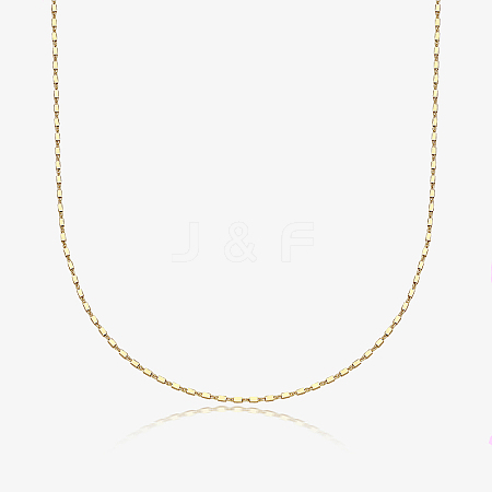 925 Sterling Silver Link Chain Necklaces EJ2248-4-1