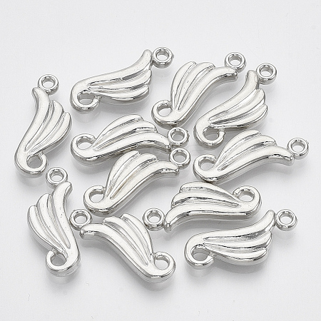 Plating ABS Plastic Pendants KY-N007-27-1