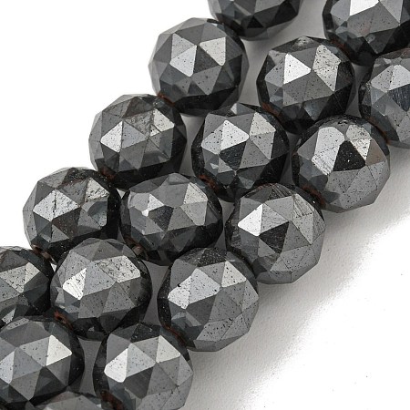 Non-magnetic Synthetic Hematite Beads Strands G-I365-15B-1