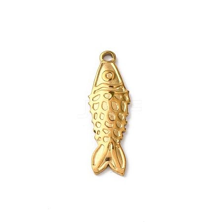 304 Stainless Steel Pendants STAS-I348-01G-01-1