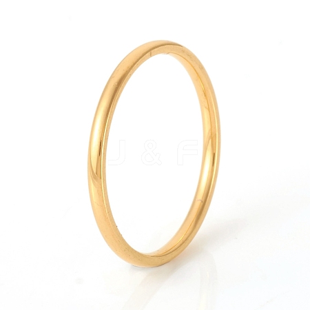 201 Stainless Steel Plain Band Rings RJEW-G107-1.5mm-6-G-1