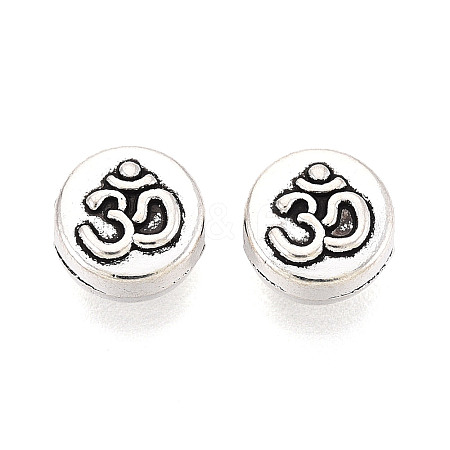 Tibetan Style Alloy Beads PALLOY-T093-37AS-1