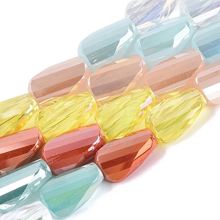 Electroplate Mixed Styles Glass Beads Strands EGLA-N022-10B-A04-1