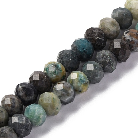 Natural Chrysocolla Beads Strands G-K380-A17-01-1