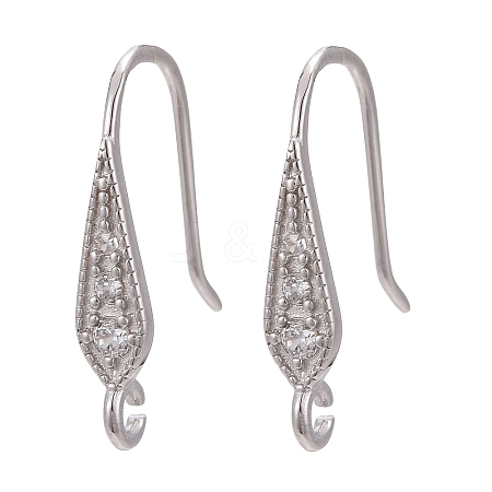 Anti-Tarnish Rhodium Plated 925 Sterling Silver LS-STER-L054-16P-1