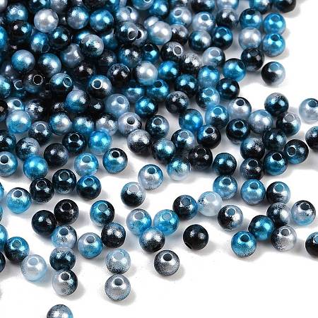 ABS Imitation Pearl Beads KY-P021-05A-01-1