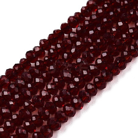 Glass Beads Strands EGLA-T021-01G-1