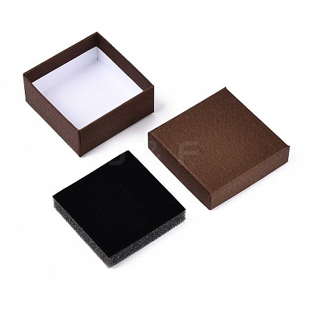 Square Cardboard Necklace Box CBOX-Q038-02-01A-1