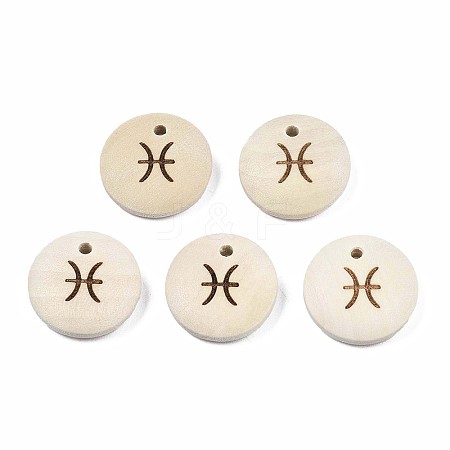 Laser Out Wood Pendants LS-WOOD-S053-51I-1
