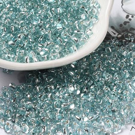 Baking Paint Glass Seed Beads SEED-K009-03B-15-1