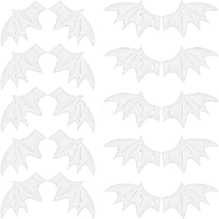 Leather Bat's Left & Right Wing Ornament Accessories DIY-GF0005-62A-1