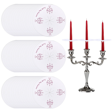Paper Candle Dust Covers for Candle Cups DIY-BC0016-34A-02-1