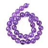 Natural Amethyst Beads Strands X-G-C073-6mm-3-3