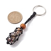 Natural Tourmaline Wishing Bottle Keychain KEYC-JKC00726-03-3