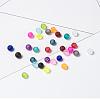 15 Colors Transparent Glass Beads FGLA-JQ0001-01-4mm-3