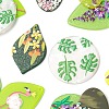 24Pcs 6 Style Acrylic Pendants & Cellulose Acetate(Resin) Pendants KY-LS0001-11-4