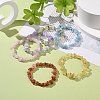6Pcs 6 Style Natural Mixed Gemstone Chips Stretch Bracelets Set BJEW-JB08916-2