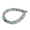 Natural Flower Amazonite Beads Strands G-H230-36-3