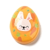 Easter Cartoon Opaque Resin Cabochons RESI-Q223-02D-1