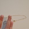 Heart 925 Sterling Silver Link Chain Necklaces for Women FS-WGA5BCE-01-2
